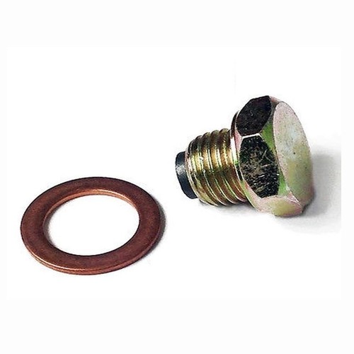 Magnetic oil drain - plug, for