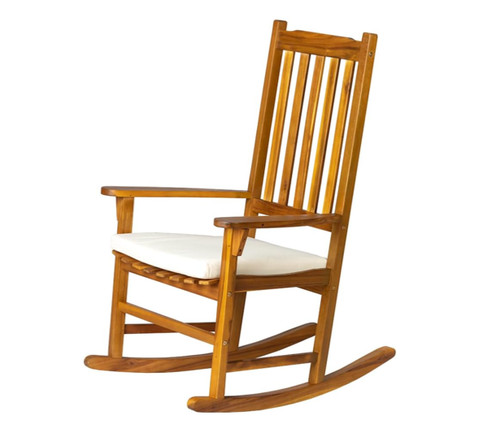 Wooden rocking chair outdoor - rocking,
