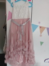 Monsoon 3d Lanthe Bridesmaid Party Dress 9 Years