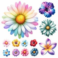 Daisy Hibiscus Plumeria