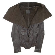 ALL SAINTS Womens Jacket Black Leather XS