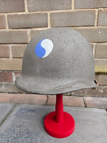 Genuine ww2 helmet shell - helmet,