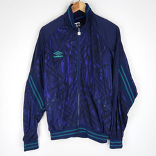 Umbro Vintage 90s Track top Zip jacket SZ S-M (V2620)