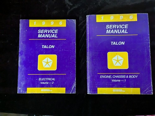 1996 eagle talon service - talon,