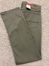Wrangler Authentics Denim Jeans Cotton Spandex Stretch Trousers Size 32/32 NEW