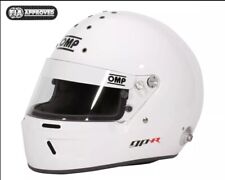 OMP GP-R Grand Prix Helmet Motorsport Race Rally FIA 8859-2015 Blue Visor Irid.