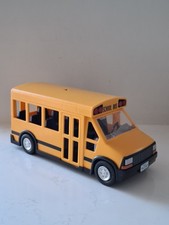 Playmobil Yellow School Bus City Life 5680 Working Lights 