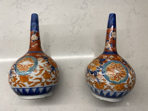 Antique pair japanese imari - pair,