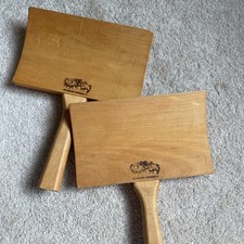 Schacht Spindle Wool Cotton 8" Curved Hand Carders Paddles