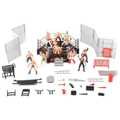 Pcs mini wrestling playset - mini,