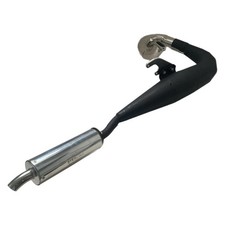 Lambretta Series 1 2 Sterling Expansion Performance Exhaust - Black