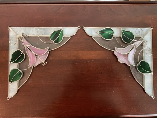 Stained glass window door - glass, or