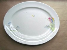 SHELLEY CROCUS W11952 PATTERN XXLARGE 18⅜" OVAL PLATTER  (Ref4614)