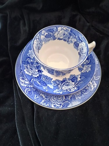 Enoch woods ware blue - woods, white