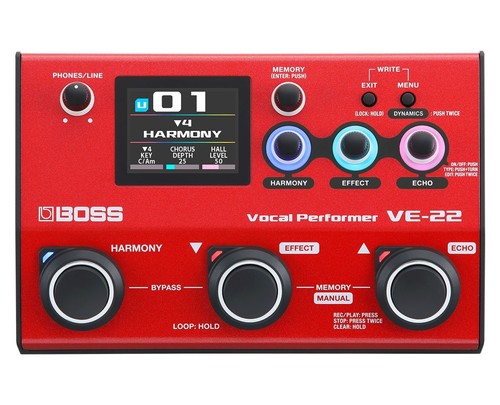 Boss vocal performer - ve-22,
