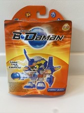Hasbro Takara Battle B-Daman Cobalt Blade Blue 2005 Brand New Sealed