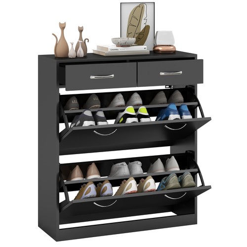 Homcom slim shoe - slim,