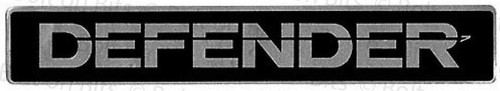 Genuine defender badge front - genuine,