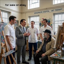 Ronnie Kray with Peter sutcliff A novelty item/For entertainment purposes