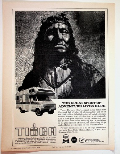 Tioga motorhome vintage - tioga,
