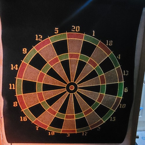 Magnetic dart board game set - magnetic,