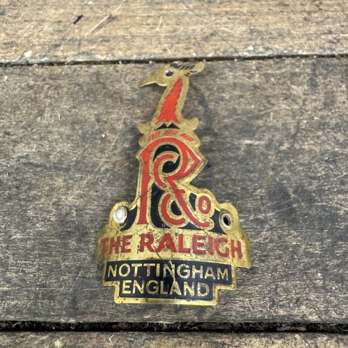 Vintage raleigh head - head, badge