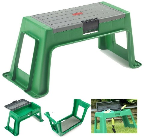Portable garden kneeler stool - portable,