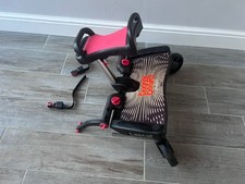 Lascal Maxi Plus buggy board with saddle seat -red