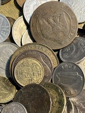 2 LB Foreign Coin Lot World