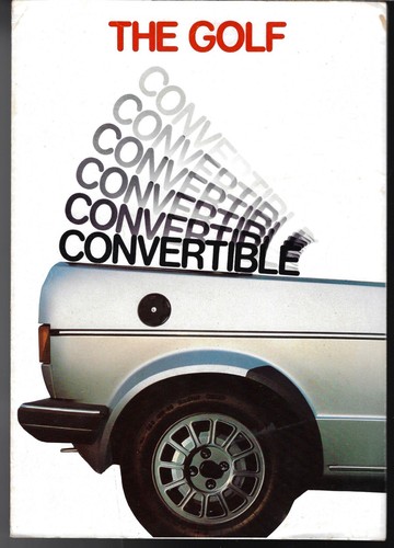 Volkswagen golf convertible - golf,