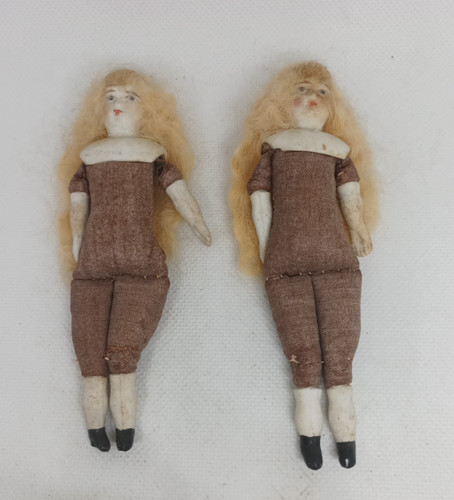 Antique porcelain head arms - 2,