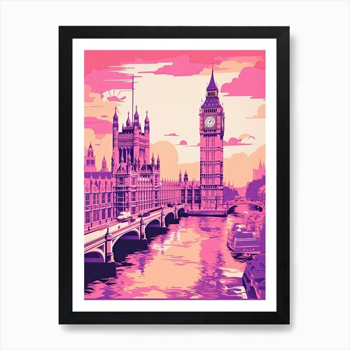 London risograph style 2 - london,