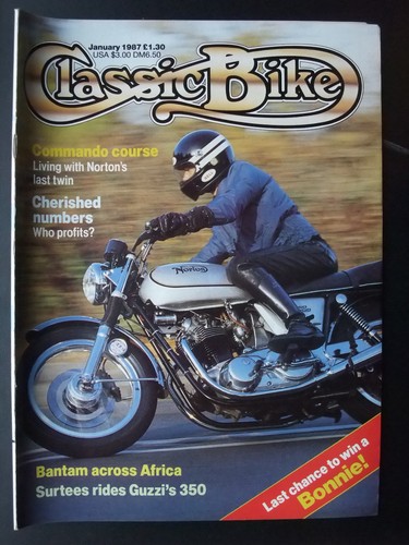 Classic bike jan 87 - bike, jan'87