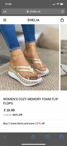Gold thong style - thong, sandals