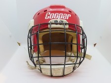 Vintage Cooper SK 2000 S Hockey Helmet Red & Blue