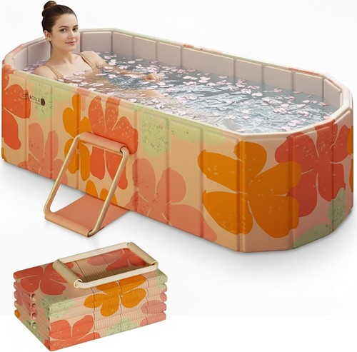 Folding portable adult bathtub - folding,