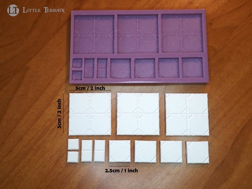 Dungeon floor tiles - mould,