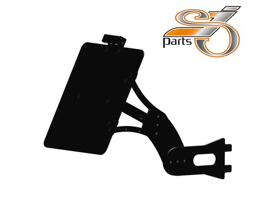 License plate holder side - license,