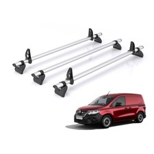 Renault Kangoo Roof Rack Fits 2021+ MWB Models 3x Roof Bars Rhino Kammbar Pro