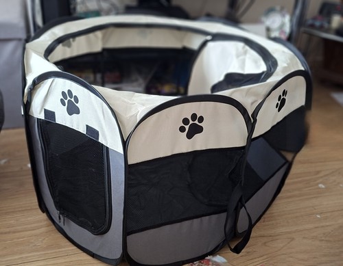 Foldable soft fabric puppy - foldable,