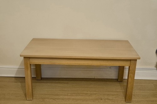 Solid oak coffee table rustic - solid,
