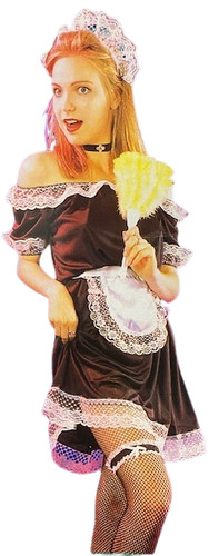 Ladies french maid costume - ladies,