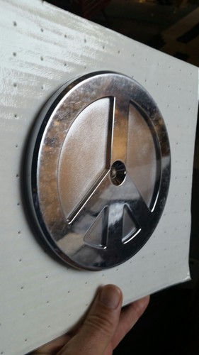Chrome peace carb air cleaner - air,