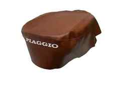 COPRISELLA  RIVESTIMENTO SELLA MARRONE PIAGGIO 125 VESPA ET2 ET4  PRIMA SERIE _