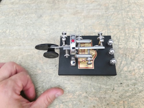 Vibroplex morse code key - morse,