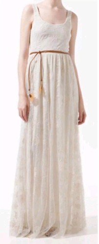 Zara cream floral embroidered - cream,