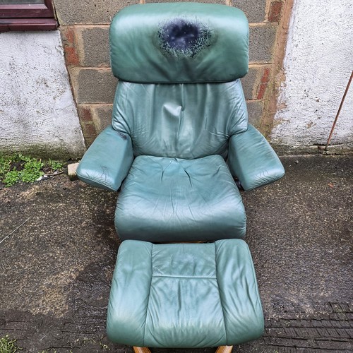 Large ekornes green vintage - ekornes,