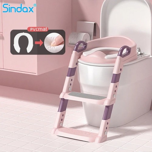 Children toilet seat ladder - children,
