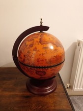 Tabletop Globe Bar Wine Stand