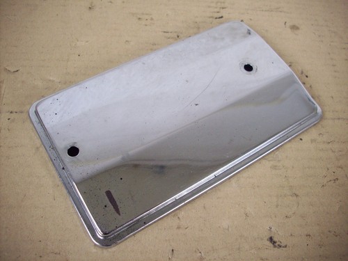 Starter cover chrome - /,